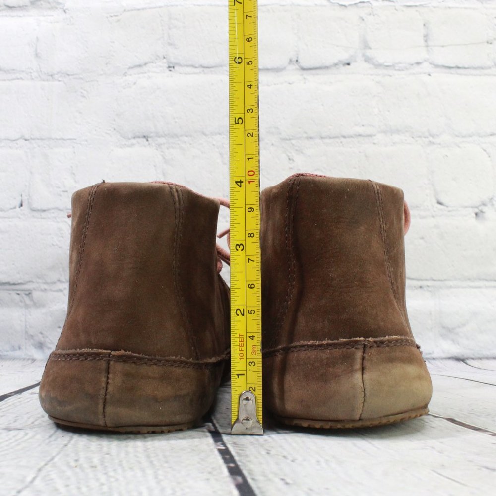PATAGONIA Lace Up Ankle Chukka Style Boots Size 9 - Picture 7 of 9